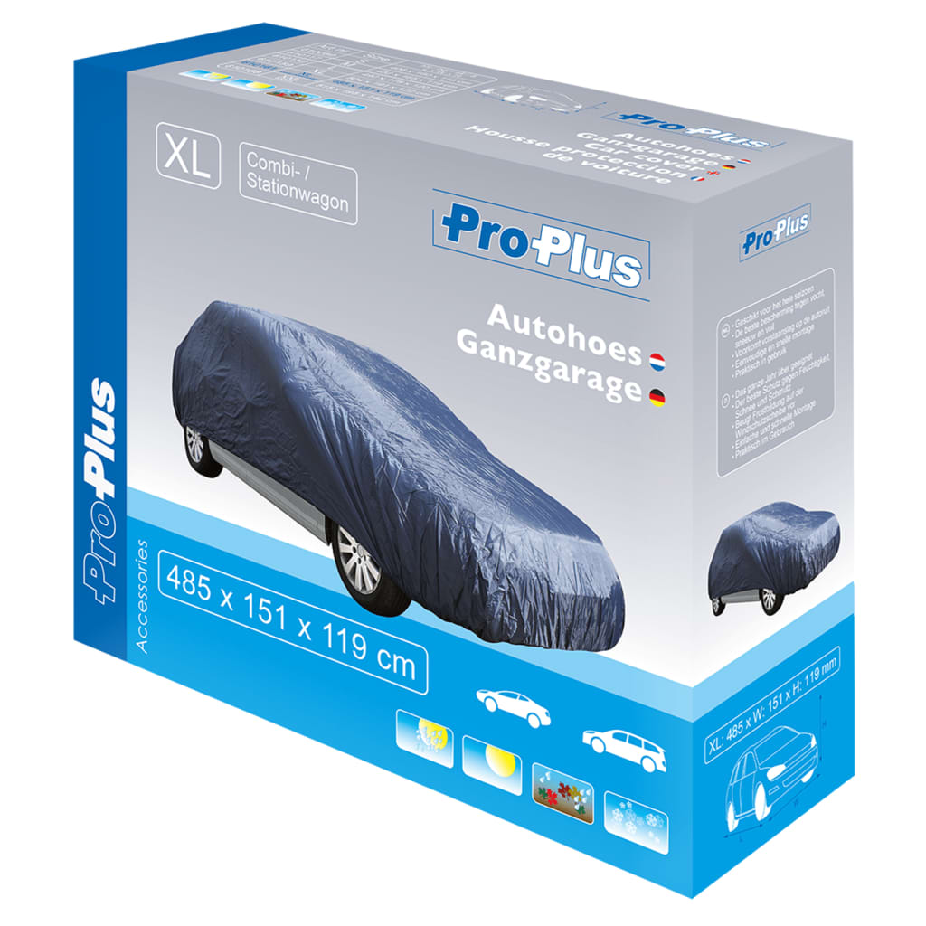 Plachta na SUV/MPV, veľkosť XL 485x151x119 cm, tmavomodrá