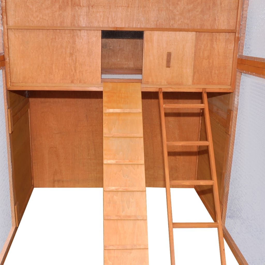 Kurín pre hydinu, drevo 295x163x170 cm