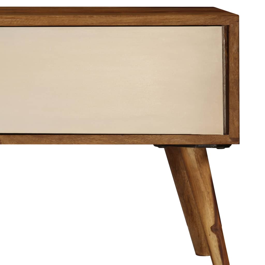 TV skrinka 140x30x40 cm, drevený masív sheesham