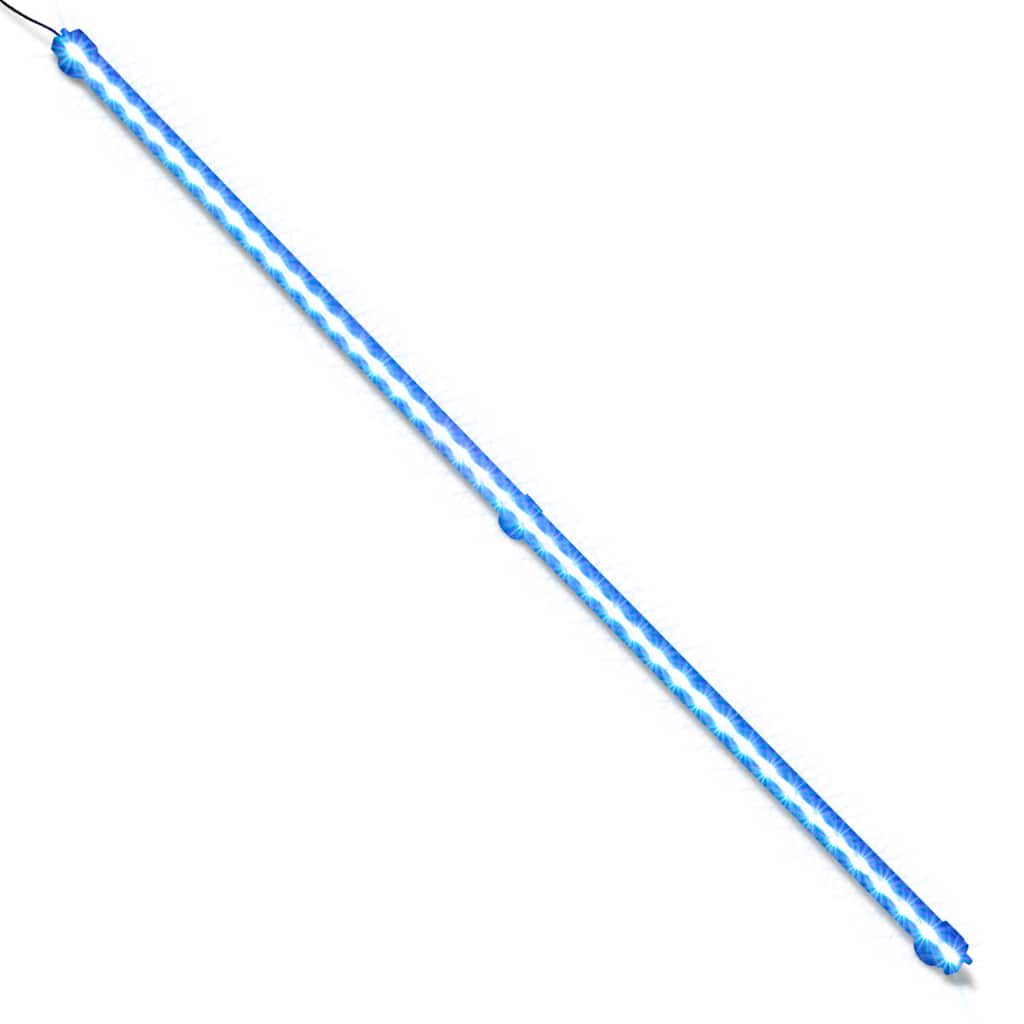 Akváriová LED lampa s bublinami RGB 107 cm