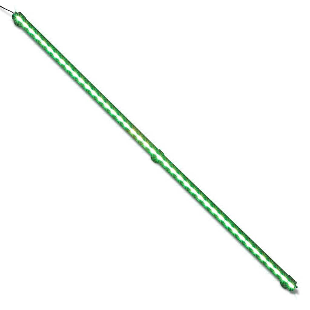 Akváriová LED lampa s bublinami RGB 107 cm