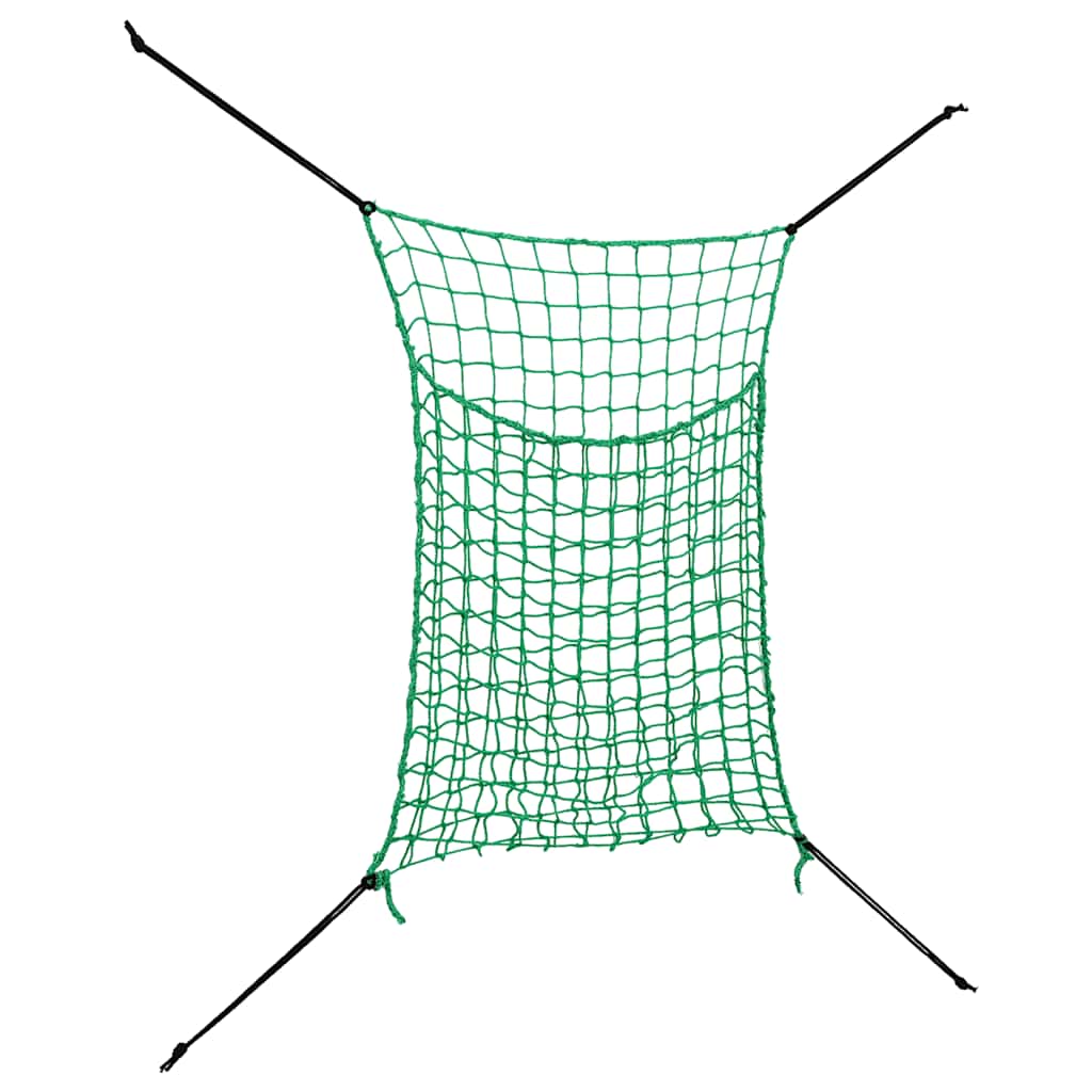 Štvorcová sieťka na seno, 2ks, 0.9x1 m, PP