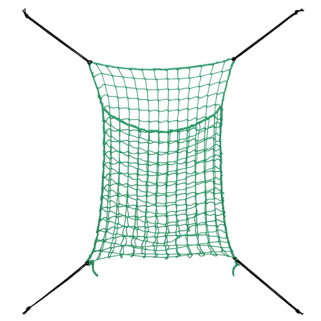 Štvorcová sieťka na seno, 2ks, 0.9x1.5 m, PP
