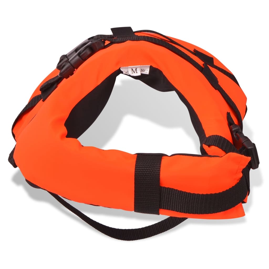 Záchranná vesta pre psa, S, oranžová