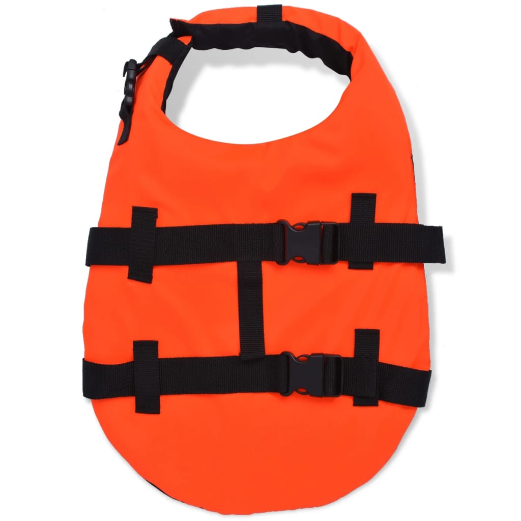 Záchranná vesta pre psa, M, oranžová