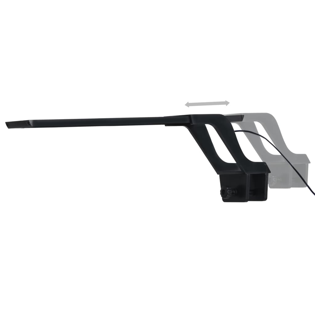 LED svetlo do akvária so svorkami 35-55 cm modrá a biela