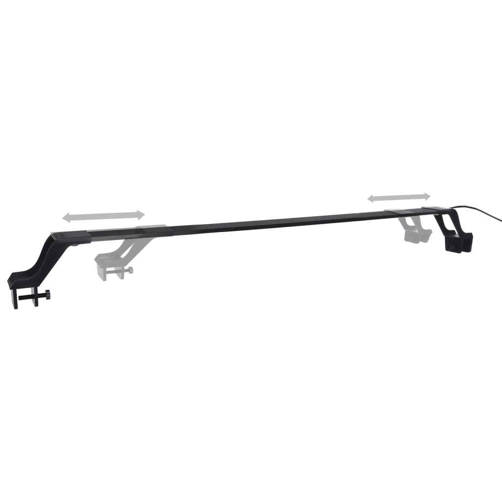 LED svetlo do akvária so svorkami 75-90 cm modrá a biela