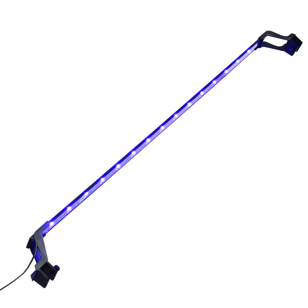 LED svetlo do akvária so svorkami 115-130 cm modrá a biela