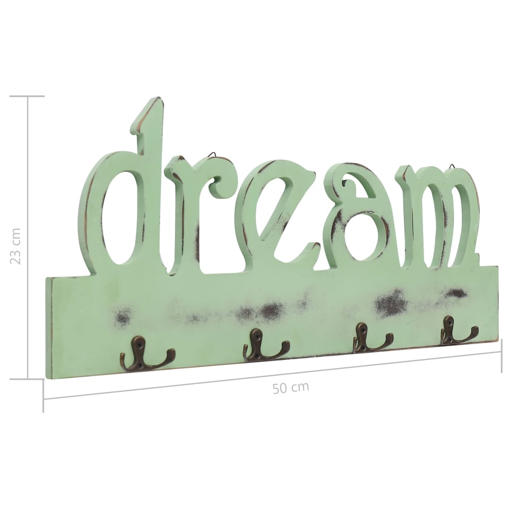 Nástenný vešiak DREAM 50x23 cm