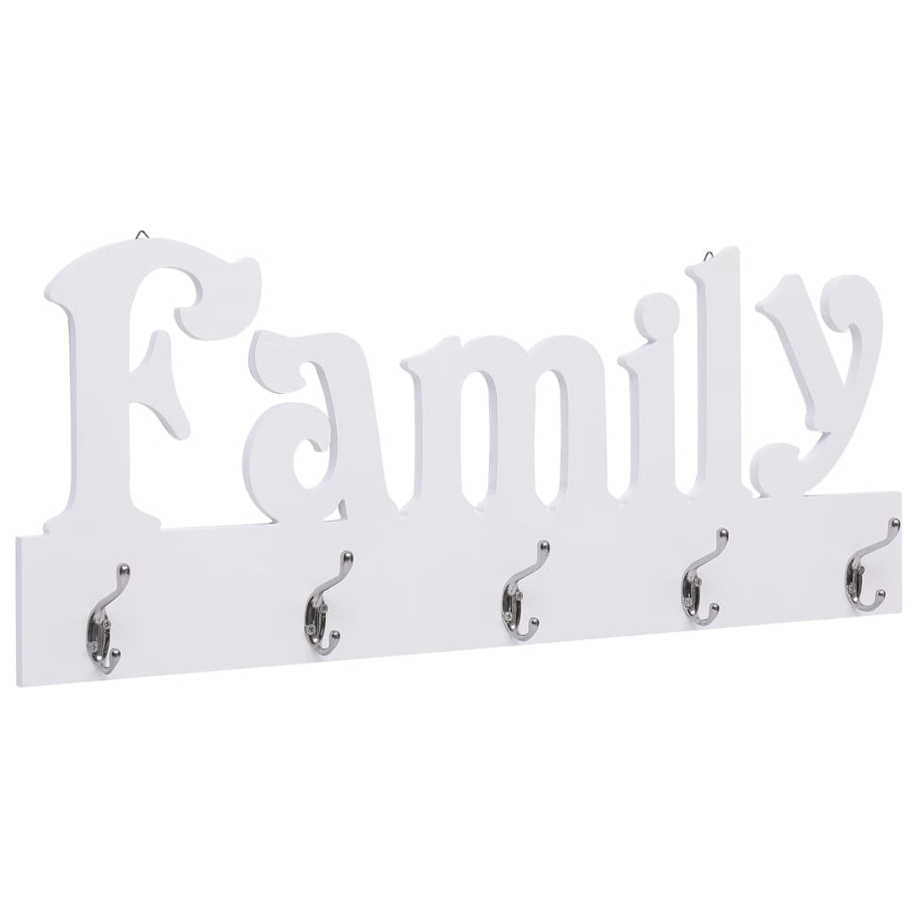 Nástenný vešiak FAMILY 74x29,5 cm