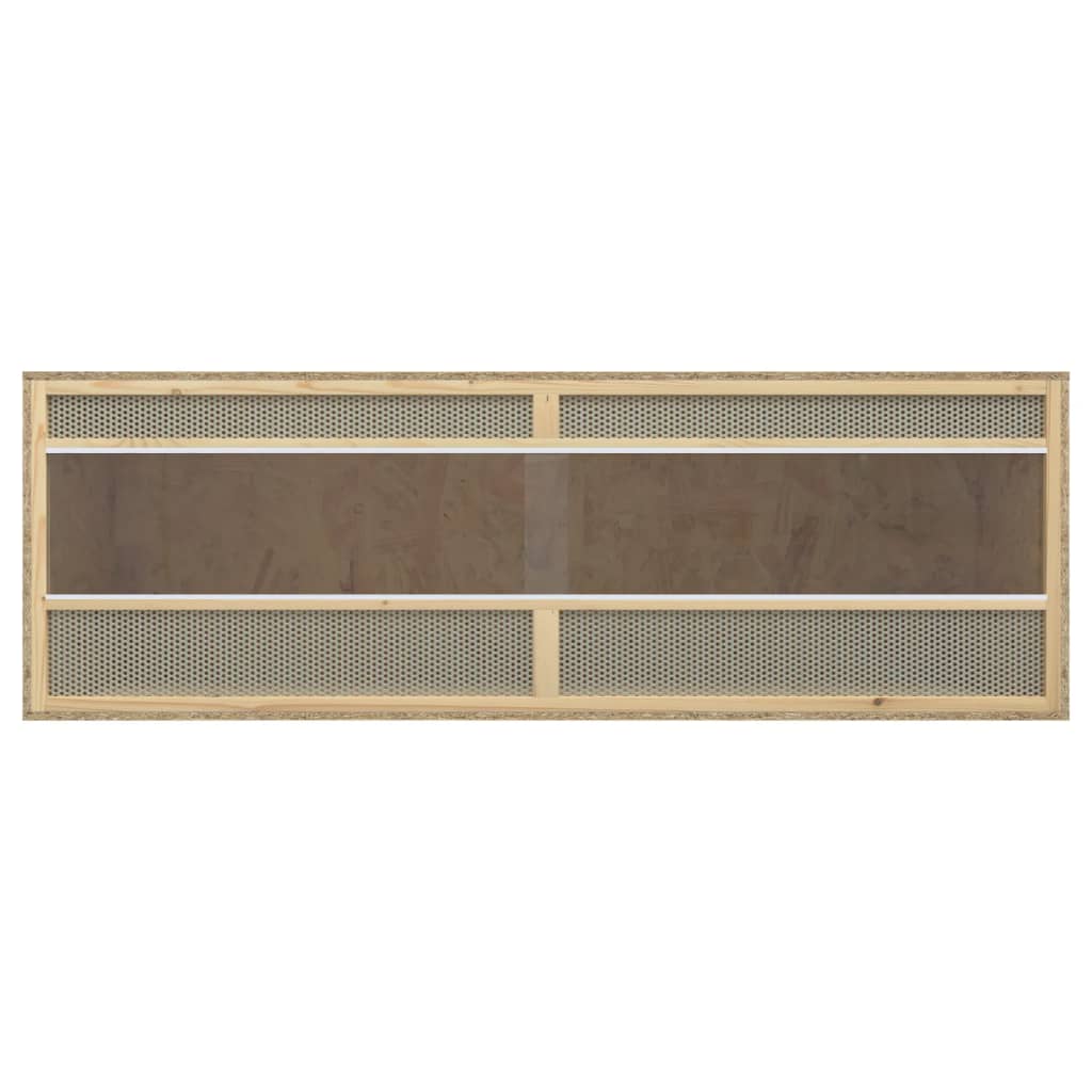 170883 vidaXL Terárium spracované drevo 144x46x48 cm