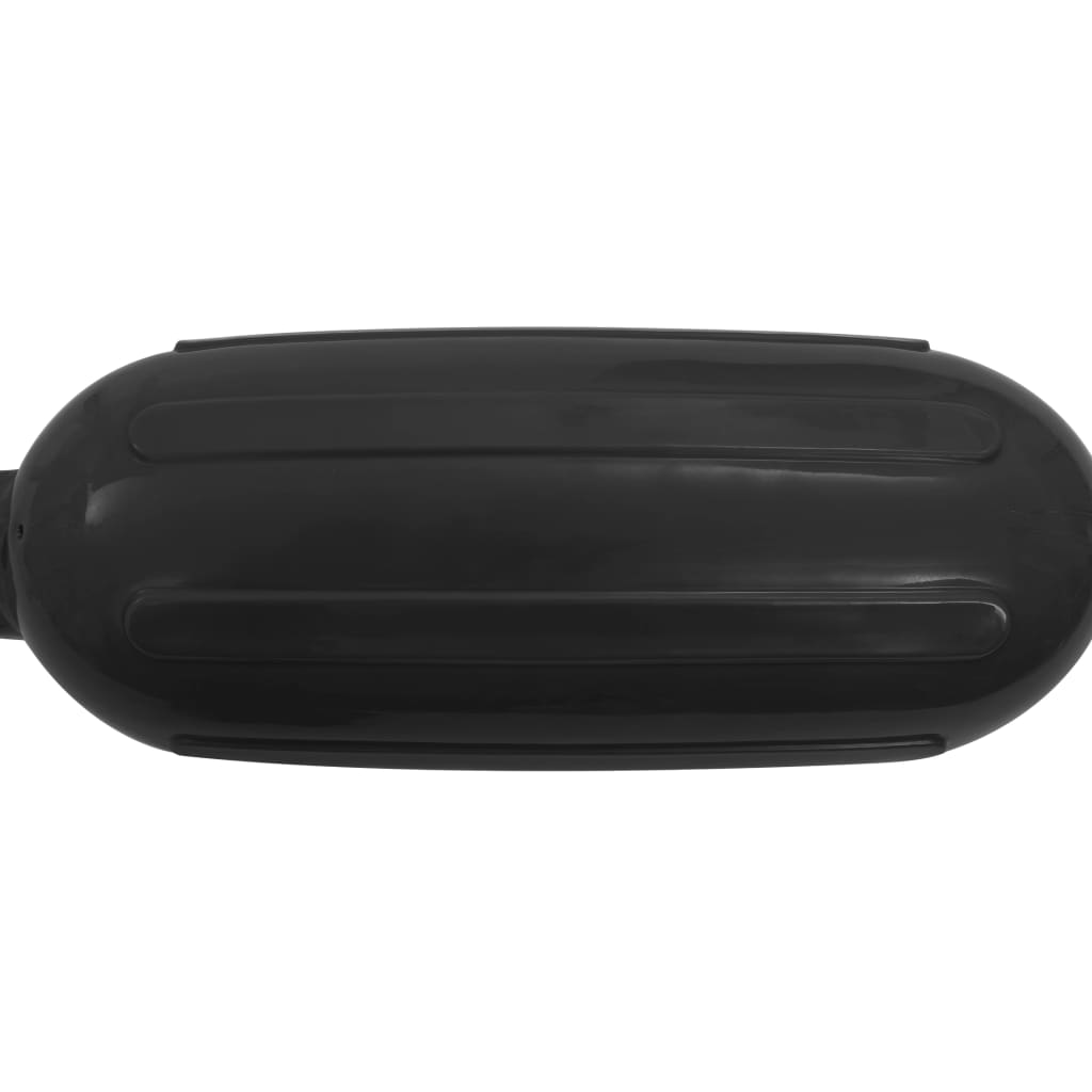 Lodný nárazník 4 ks, čierny 41x11,5 cm, PVC