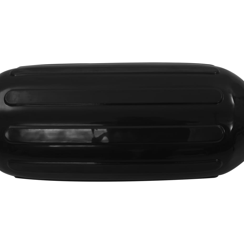 Lodný nárazník 2 ks, čierny 69x21,5 cm, PVC