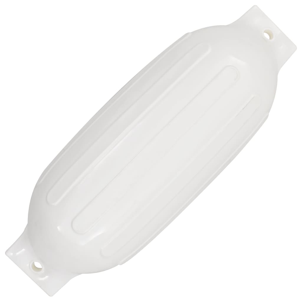 Lodný nárazník 2 ks, biely 69x21,5 cm, PVC