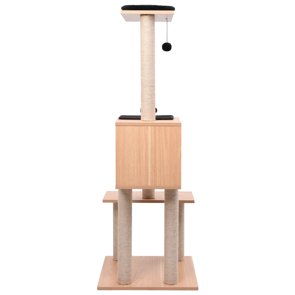 Škrabadlo pre mačky so sisalovou podložkou 129 cm