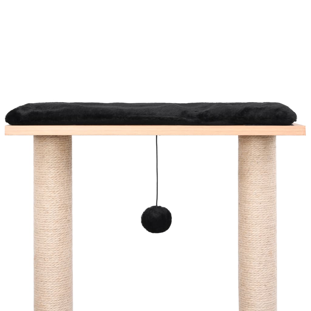 Škrabadlo pre mačky so sisalovou podložkou 129 cm