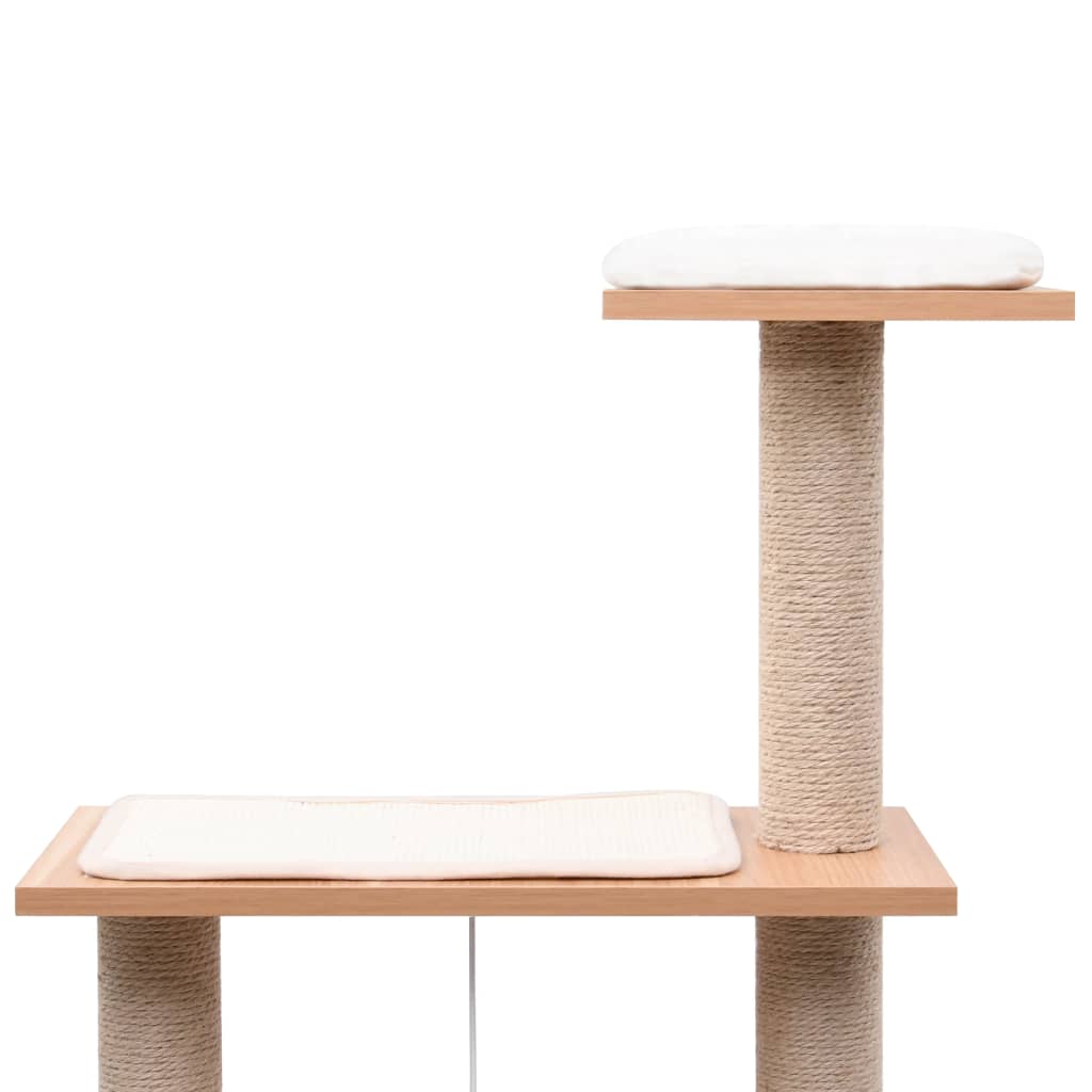 Škrabadlo pre mačky so sisalovou podložkou 123 cm