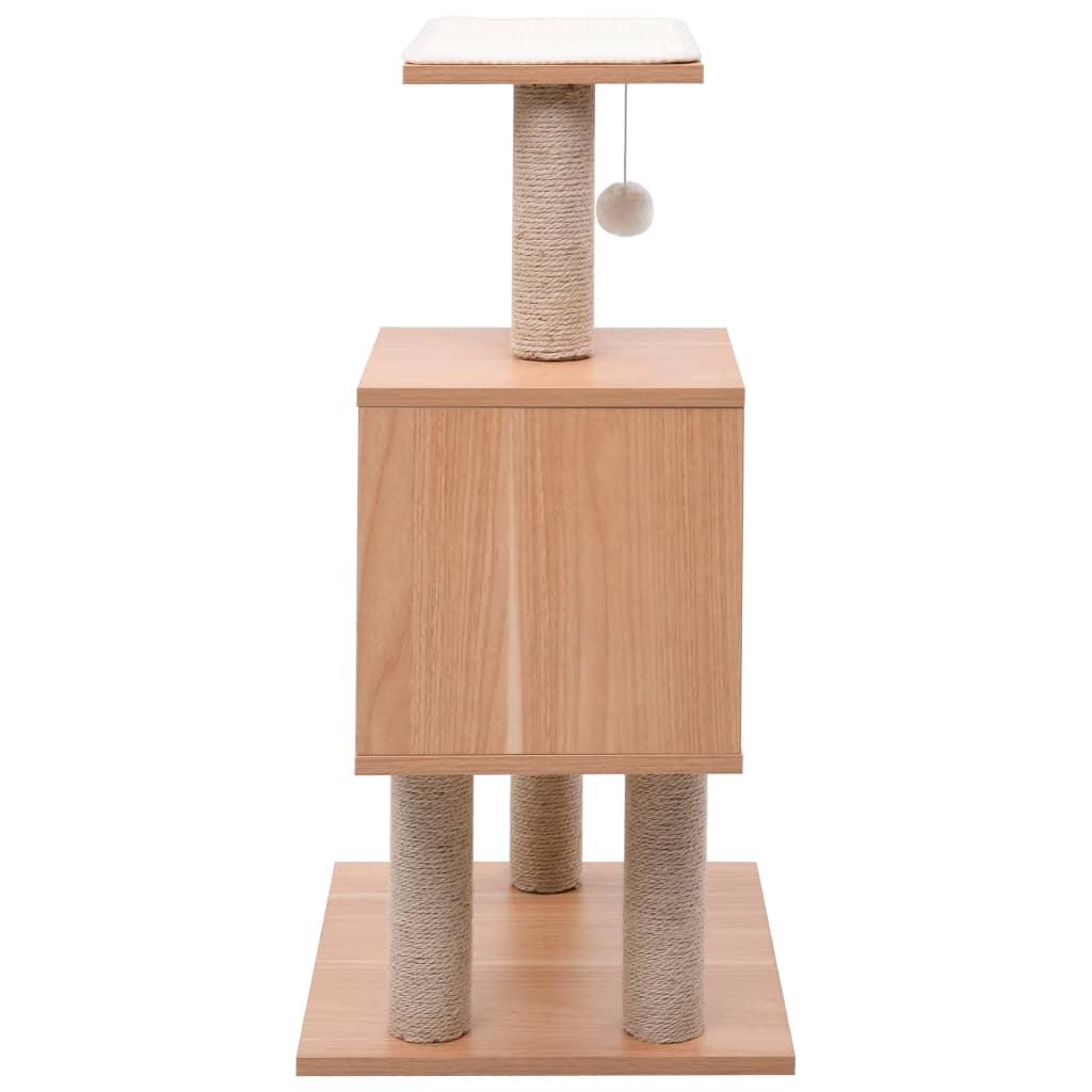 Škrabadlo pre mačky so sisalovou podložkou 82 cm