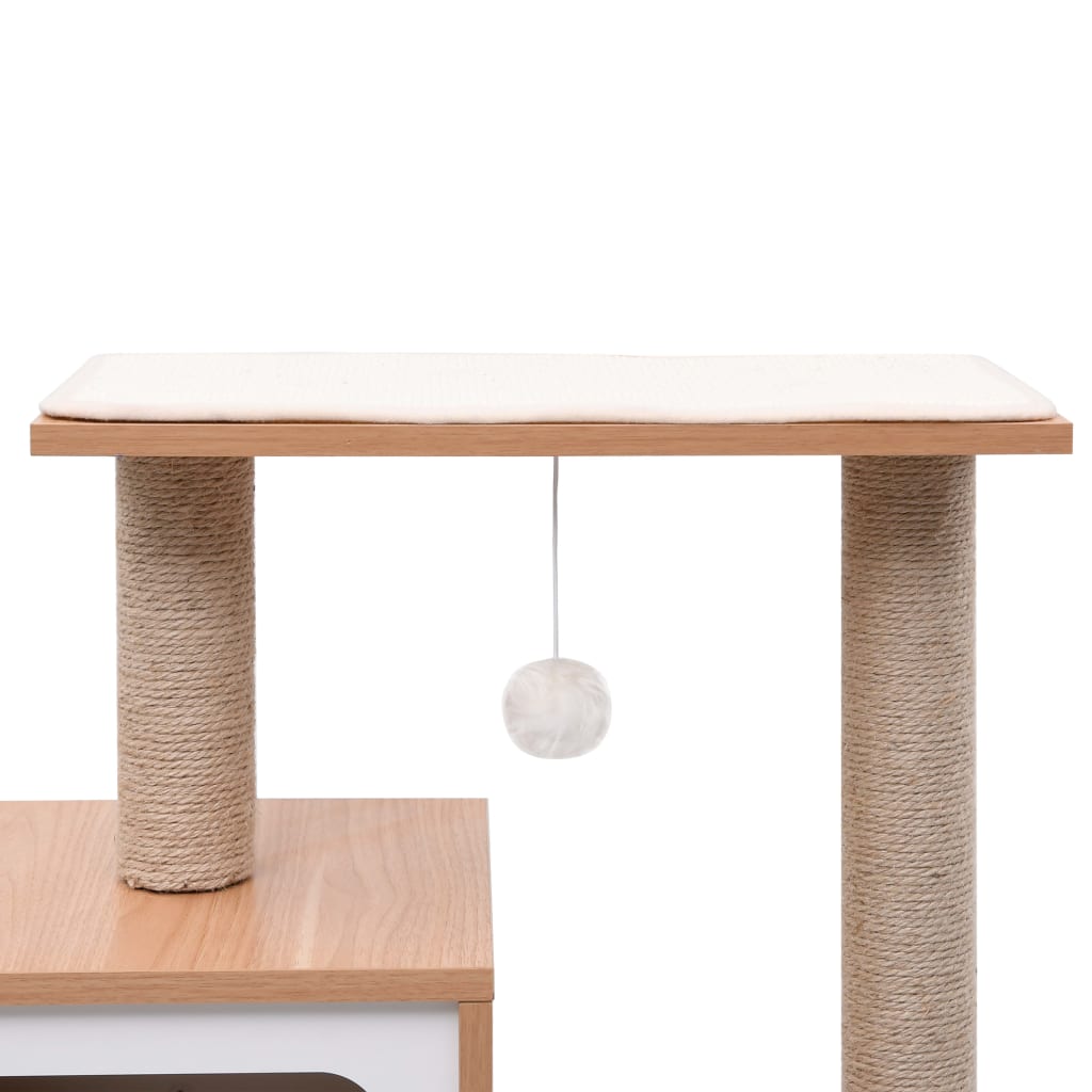 Škrabadlo pre mačky so sisalovou podložkou 82 cm