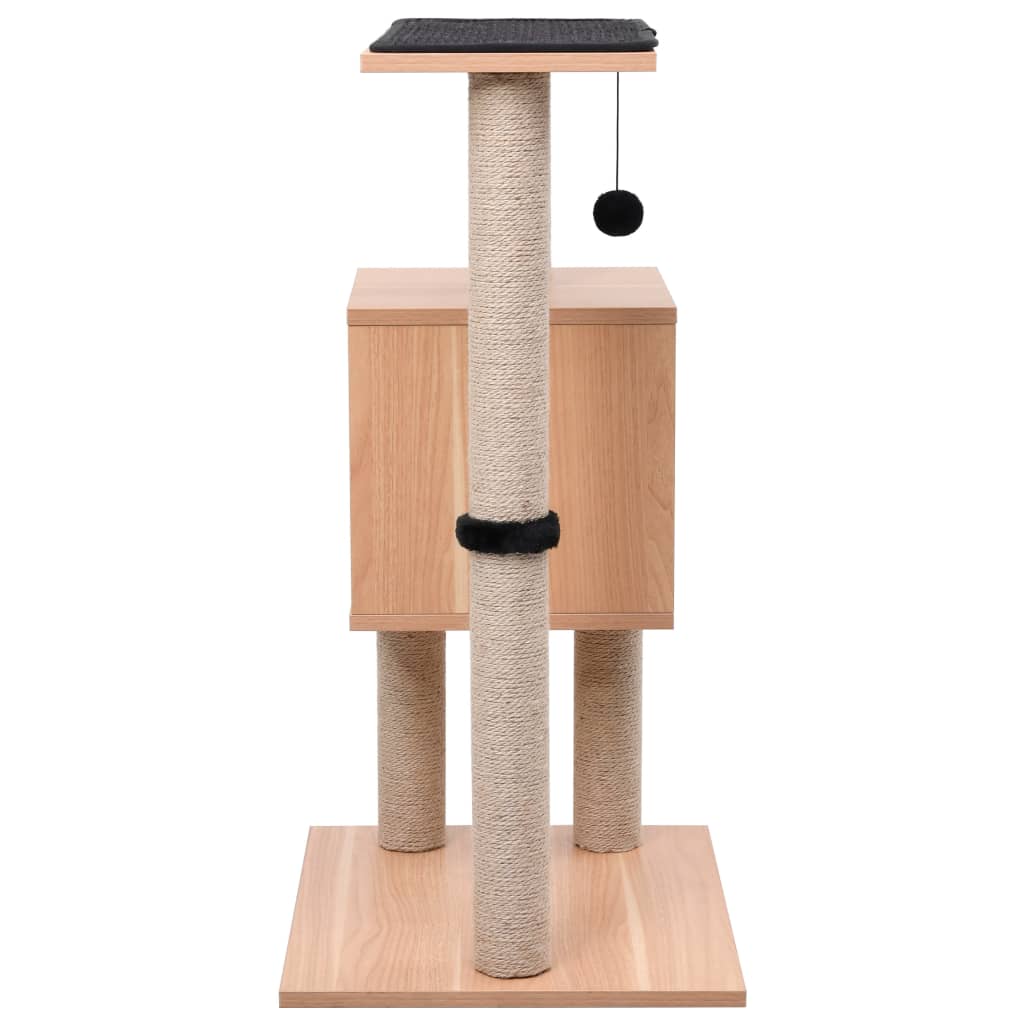 Škrabadlo pre mačky so sisalovou podložkou 82 cm