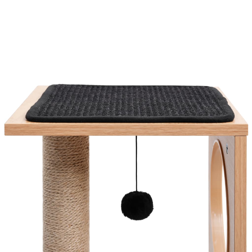Škrabadlo pre mačky so sisalovou podložkou 60 cm