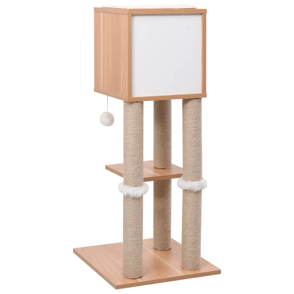 Škrabadlo pre mačky so sisalovou podložkou 90 cm