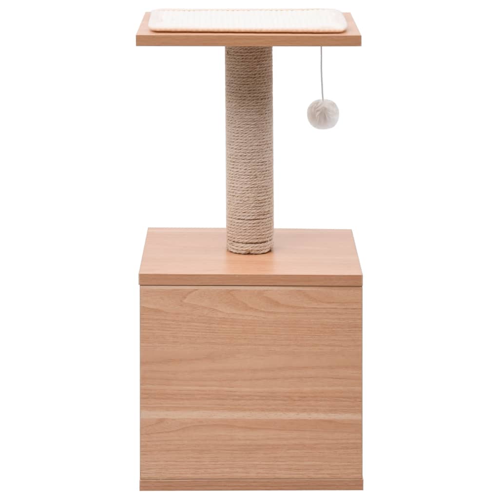 Škrabadlo pre mačky so sisalovou podložkou 62 cm