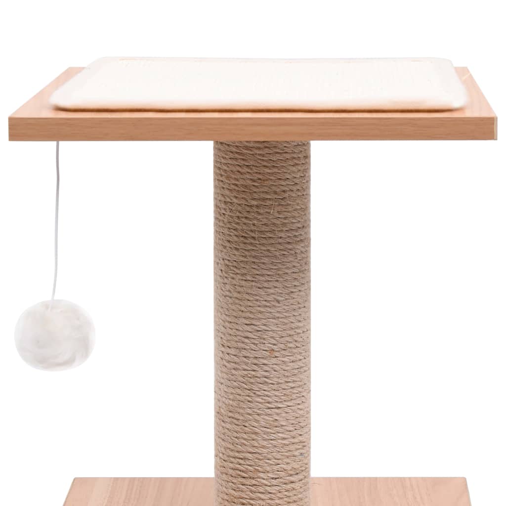 Škrabadlo pre mačky so sisalovou podložkou 62 cm