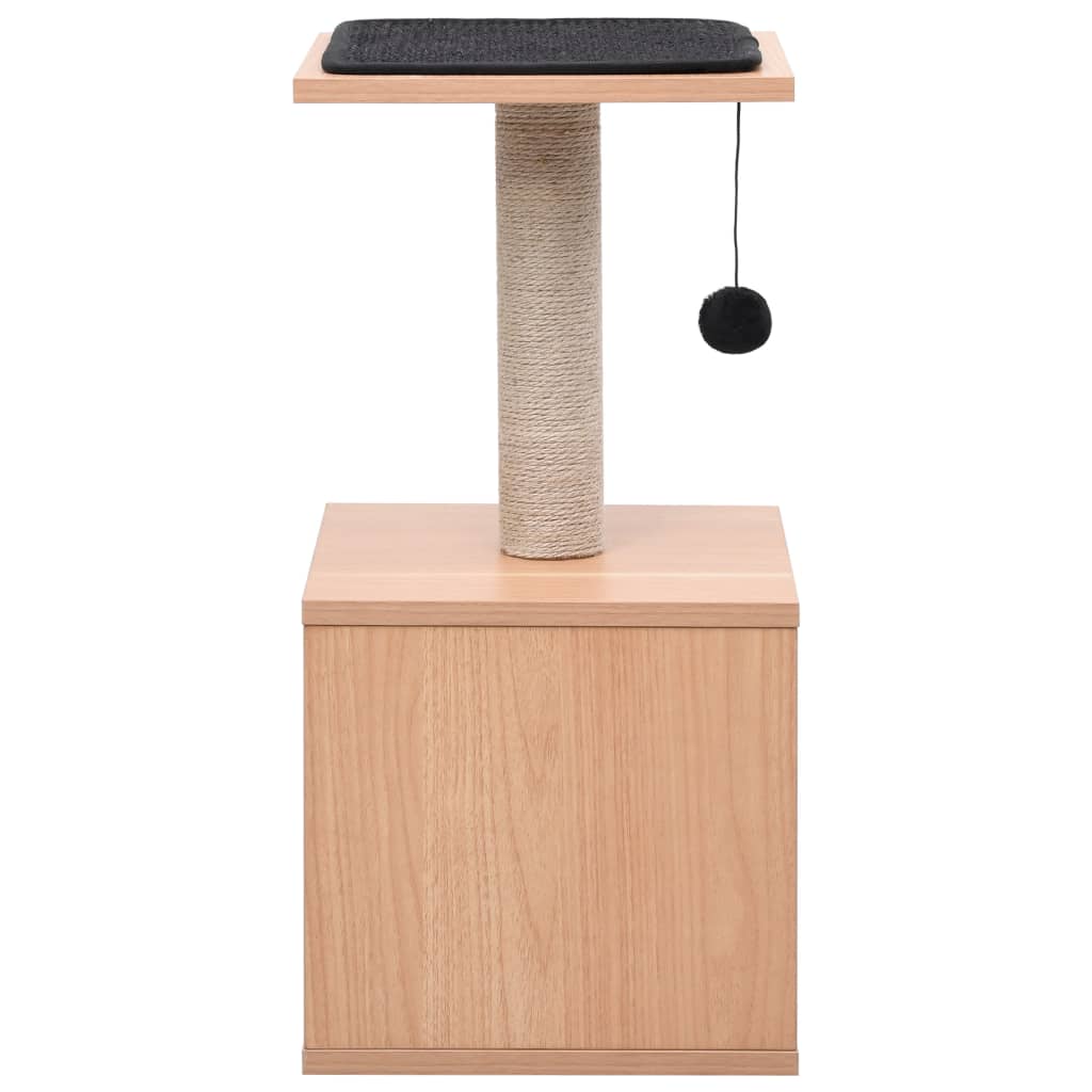 Škrabadlo pre mačky so sisalovou podložkou 62 cm