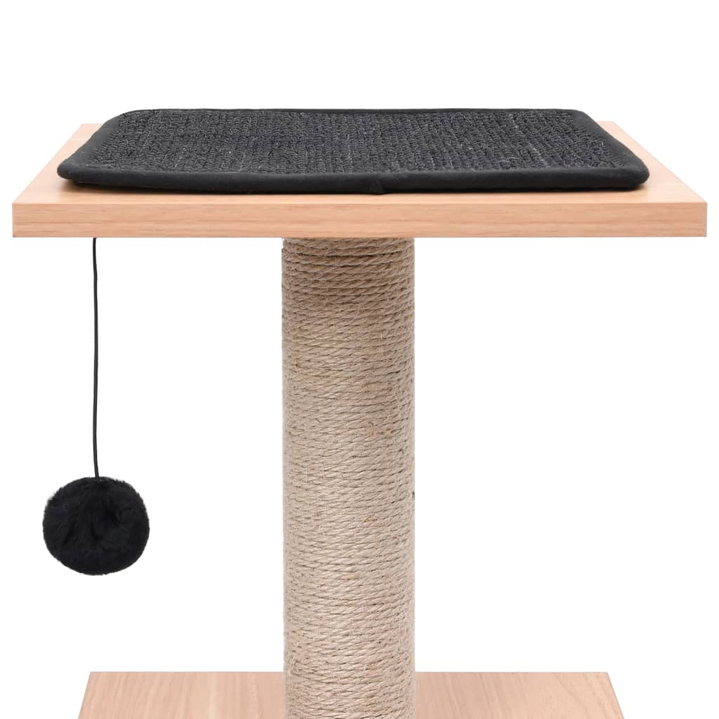 Škrabadlo pre mačky so sisalovou podložkou 62 cm