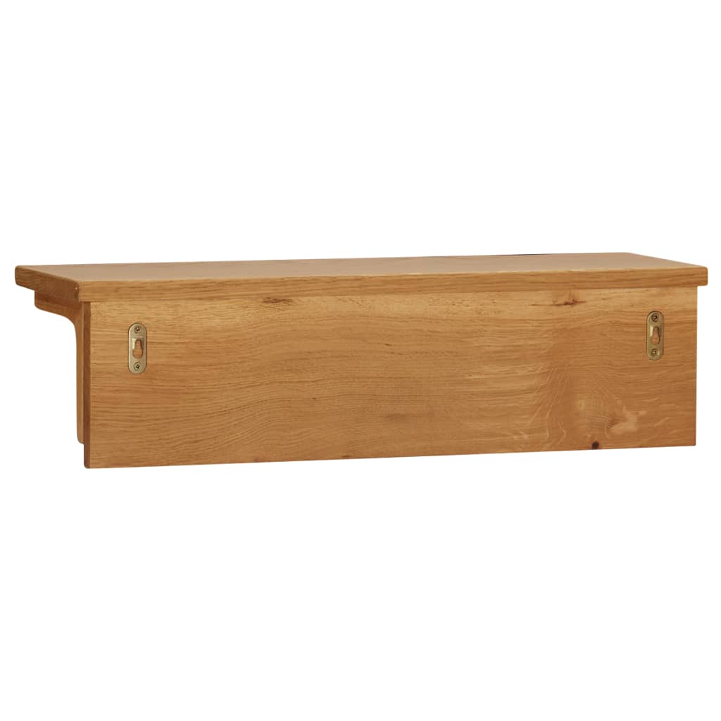 Nástenný vešiak 60x16x16 cm dubový masív