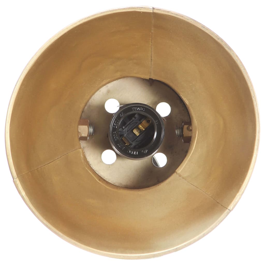 Industriálna nástenná lampa mosadzná 65x25 cm E27