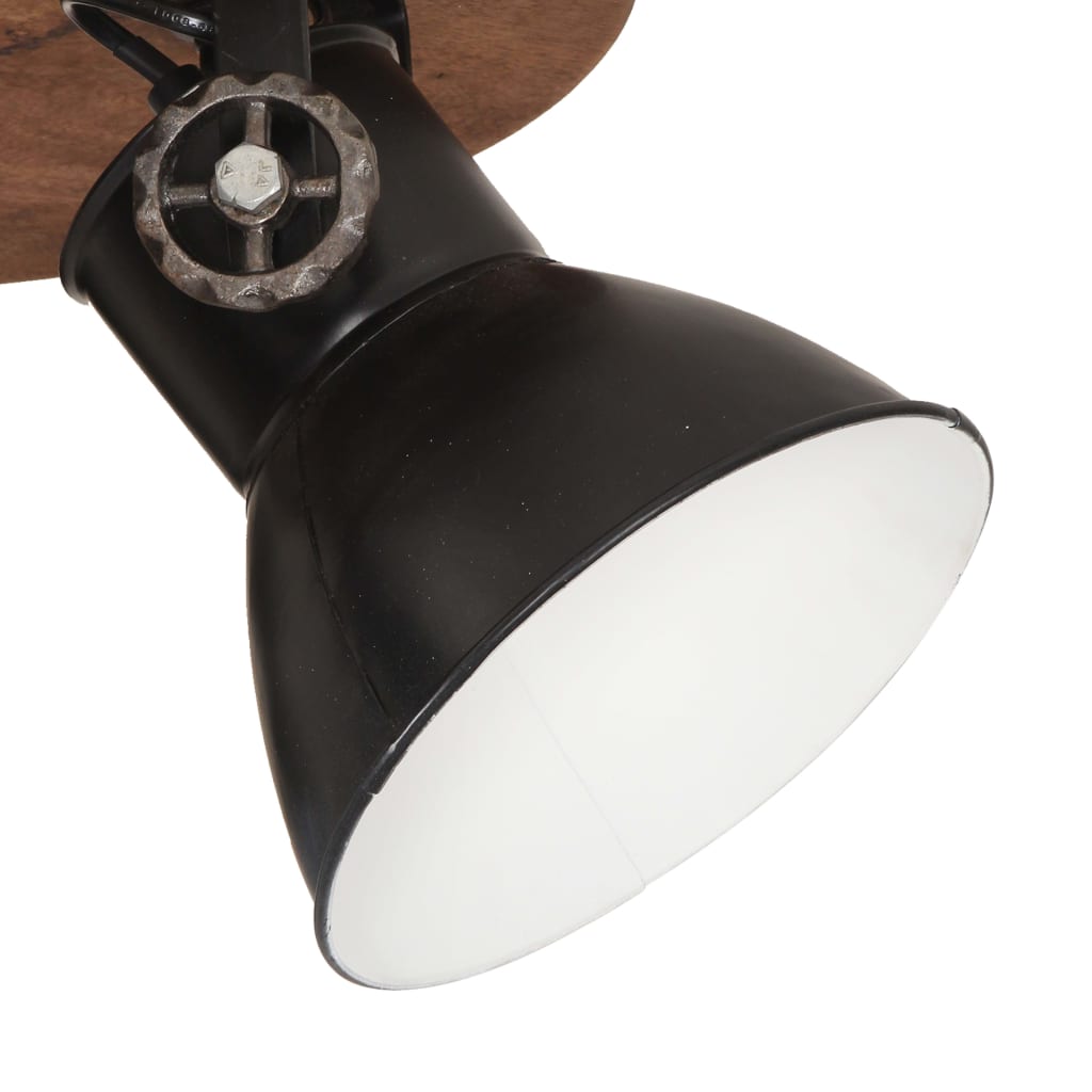 Industriálna stropná lampa 25 W, čierna 42x27 cm E27