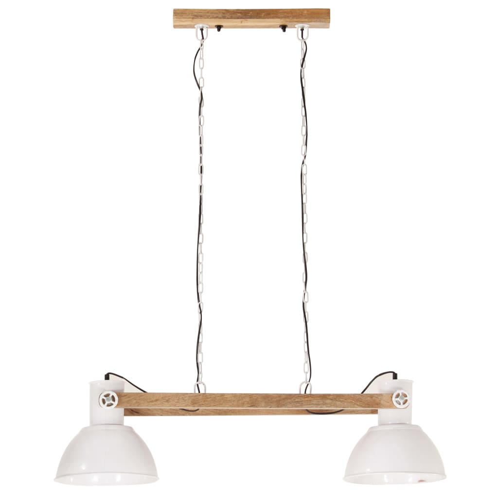Industriálna závesná lampa 25 W biela 109 cm E27