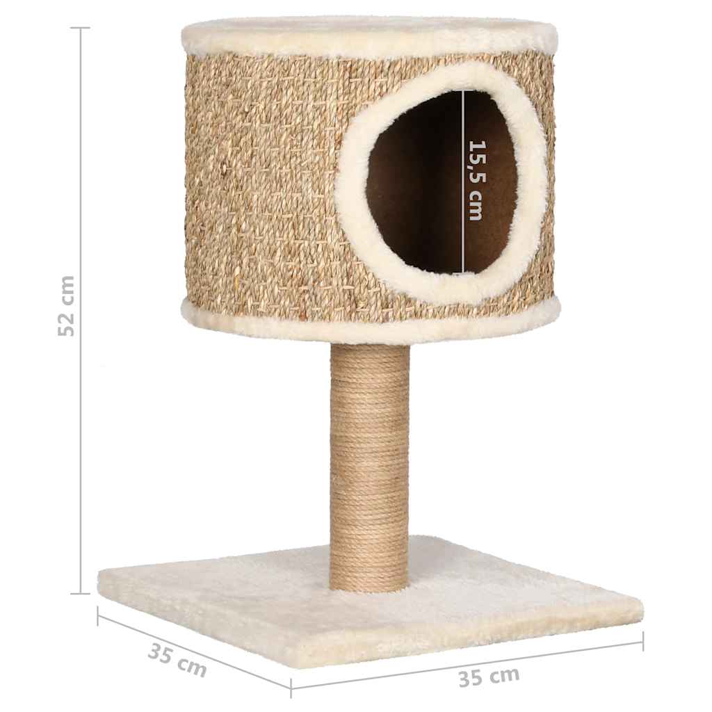 Škrabadlo pre mačky so stĺpikom 52 cm morská tráva