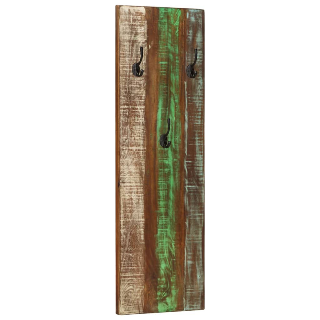 Nástenné vešiaky na kabáty 2 ks 36x3x110 cm recyklovaný masív