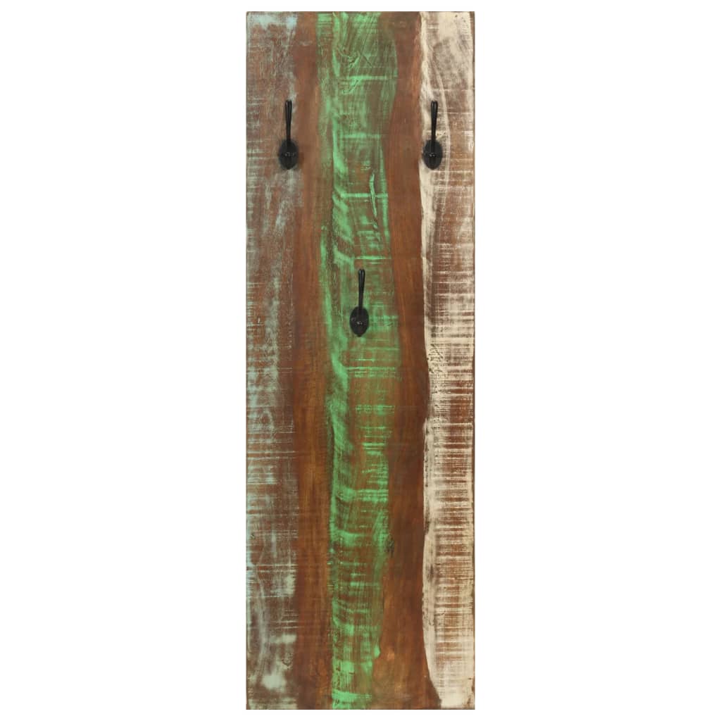 Nástenné vešiaky na kabáty 2 ks 36x3x110 cm recyklovaný masív