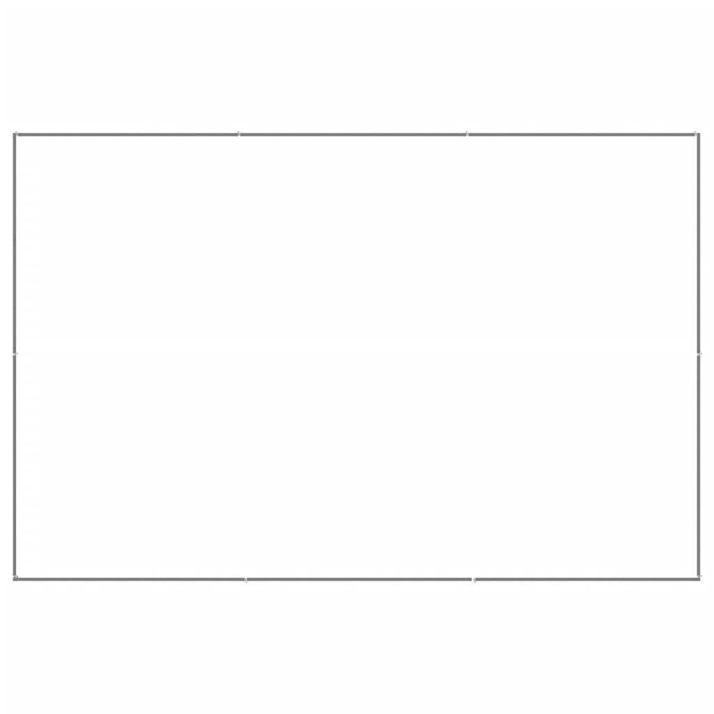 Koterec pre psy strieborný 6 m² oceľ