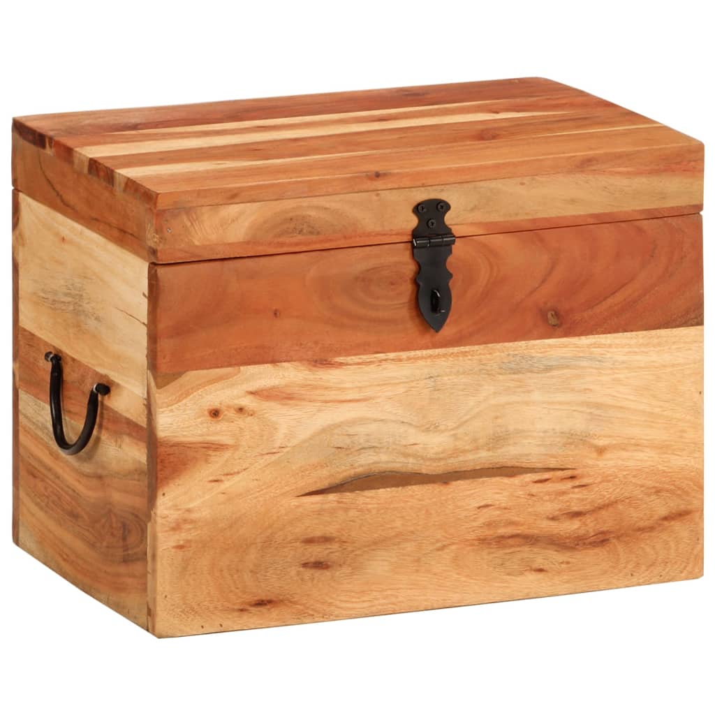 Úložný box 39x28x31 cm akáciový masív