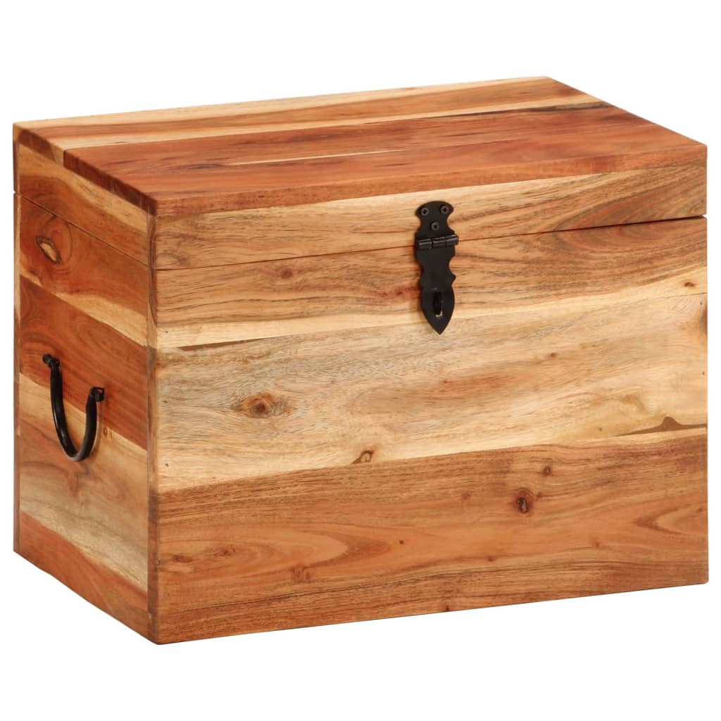 Úložný box 39x28x31 cm akáciový masív