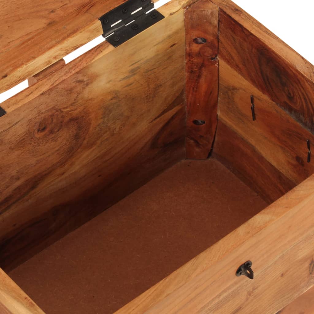 Úložný box 39x28x31 cm akáciový masív