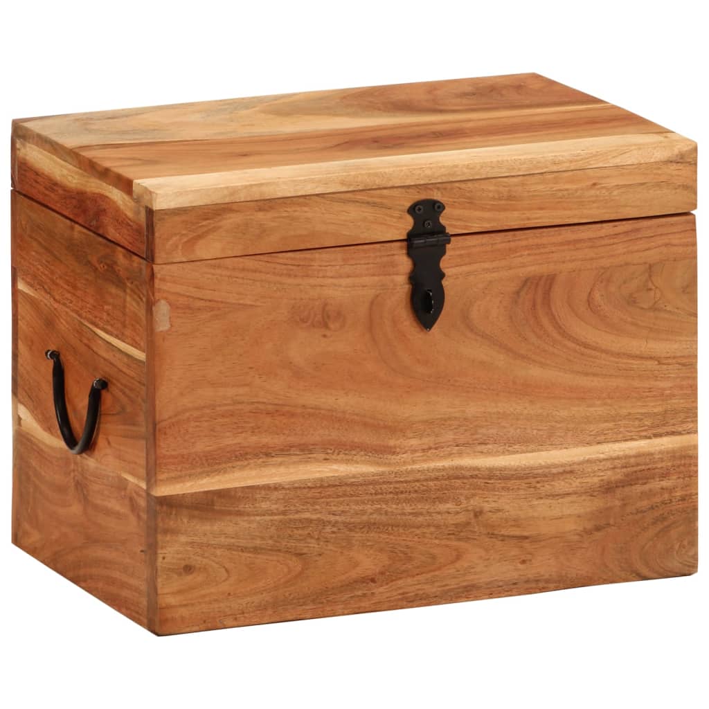 Úložný box 39x28x31 cm akáciový masív