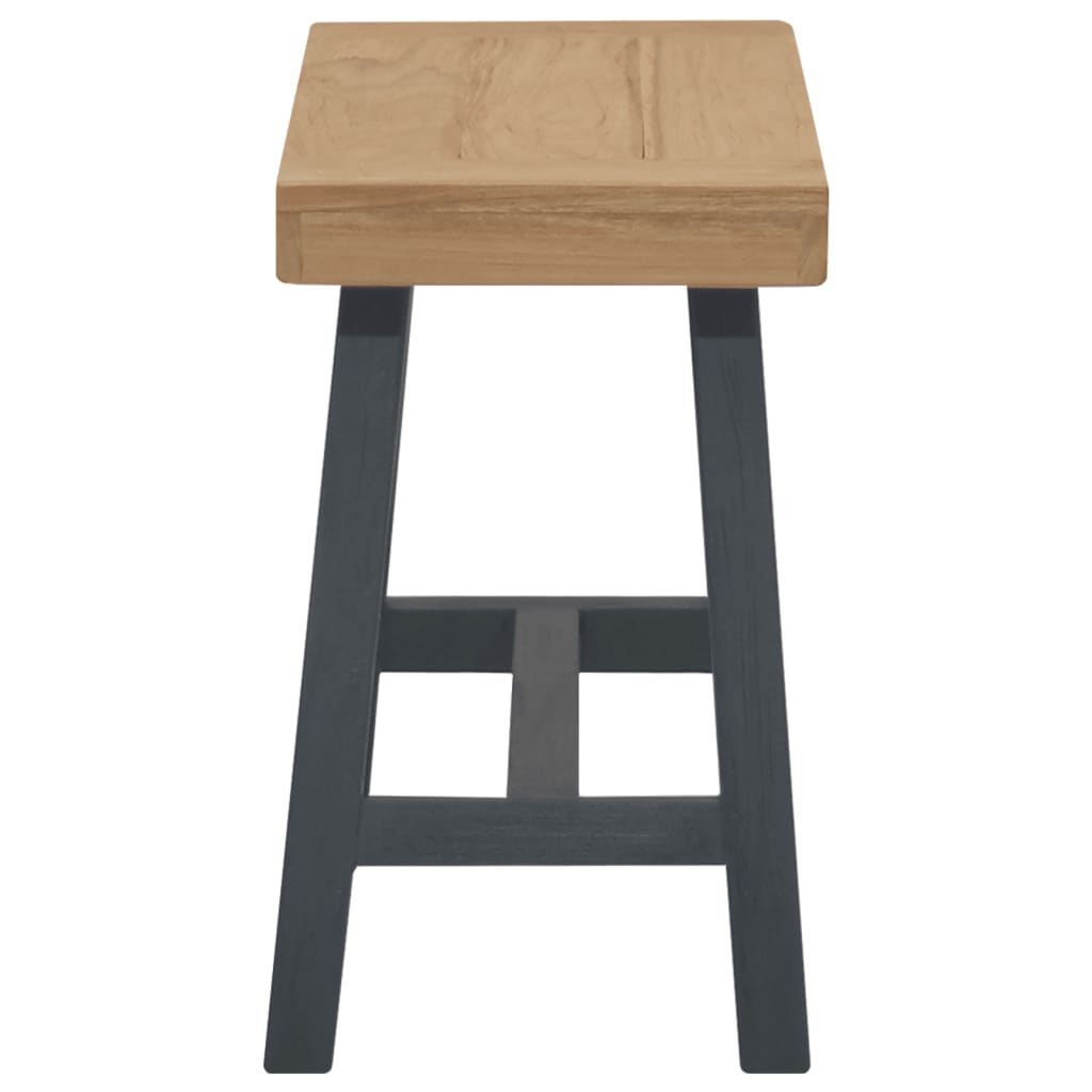 Lavica 80 cm masívne tíkové drevo