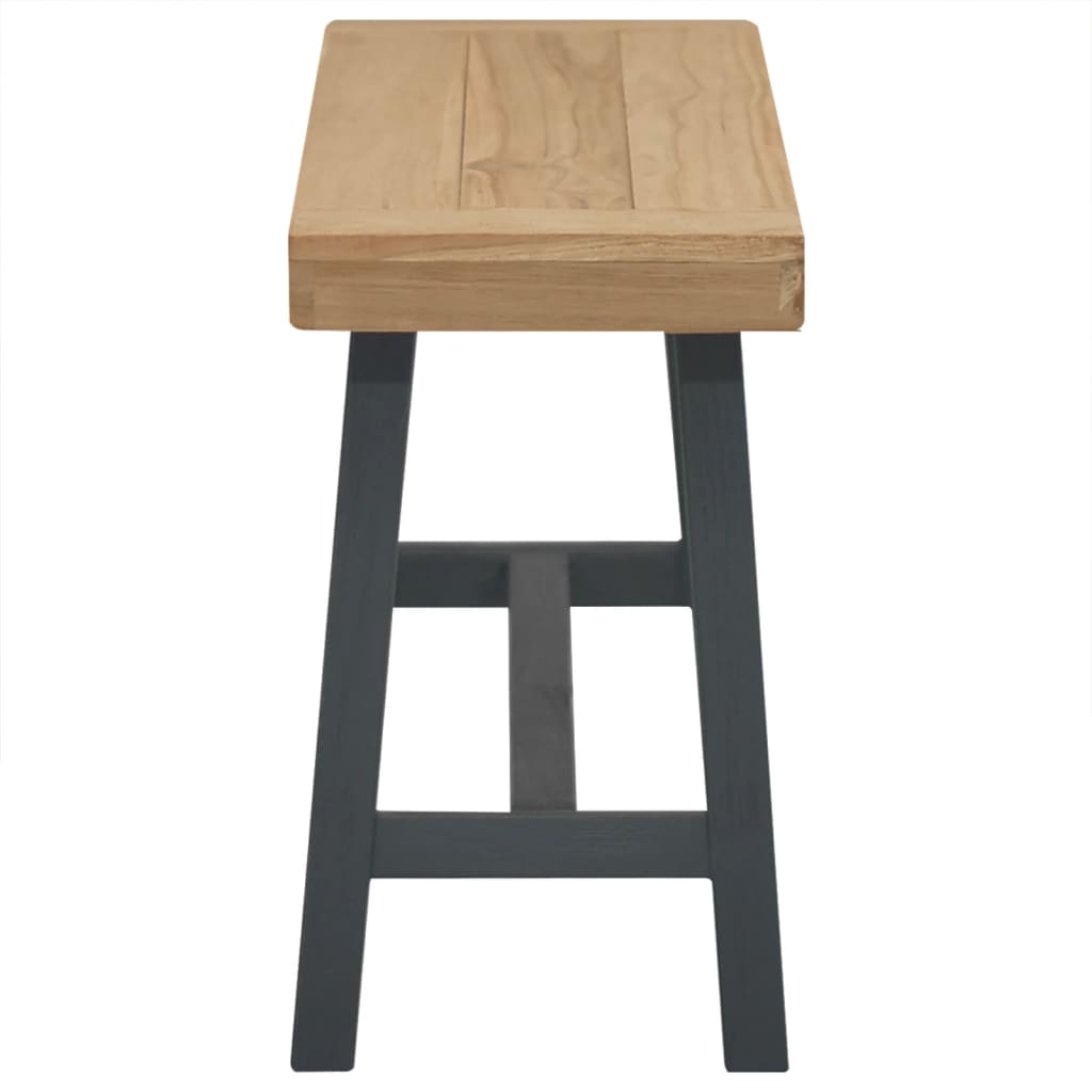 Lavica 110 cm masívne tíkové drevo