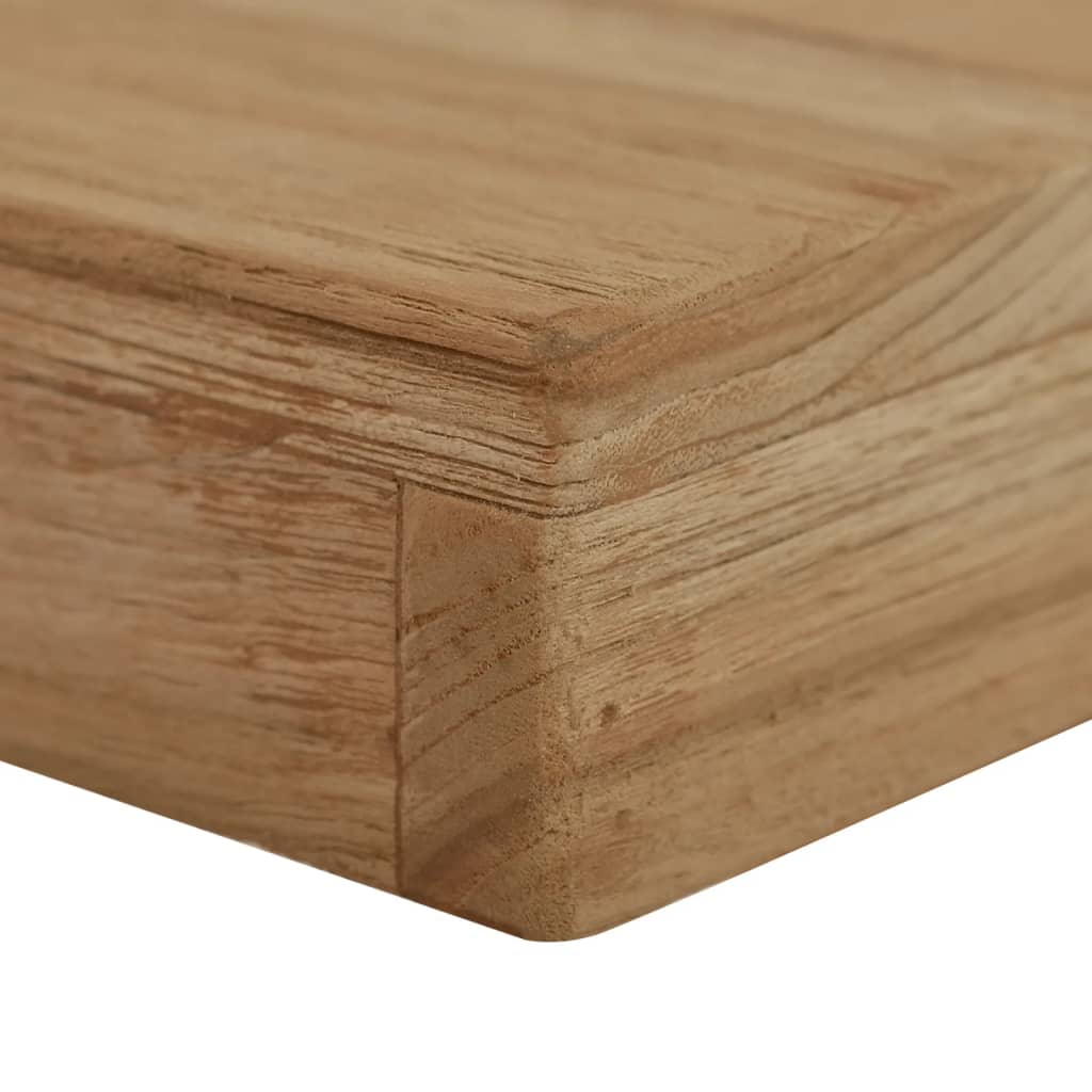 Lavica 110 cm masívne tíkové drevo