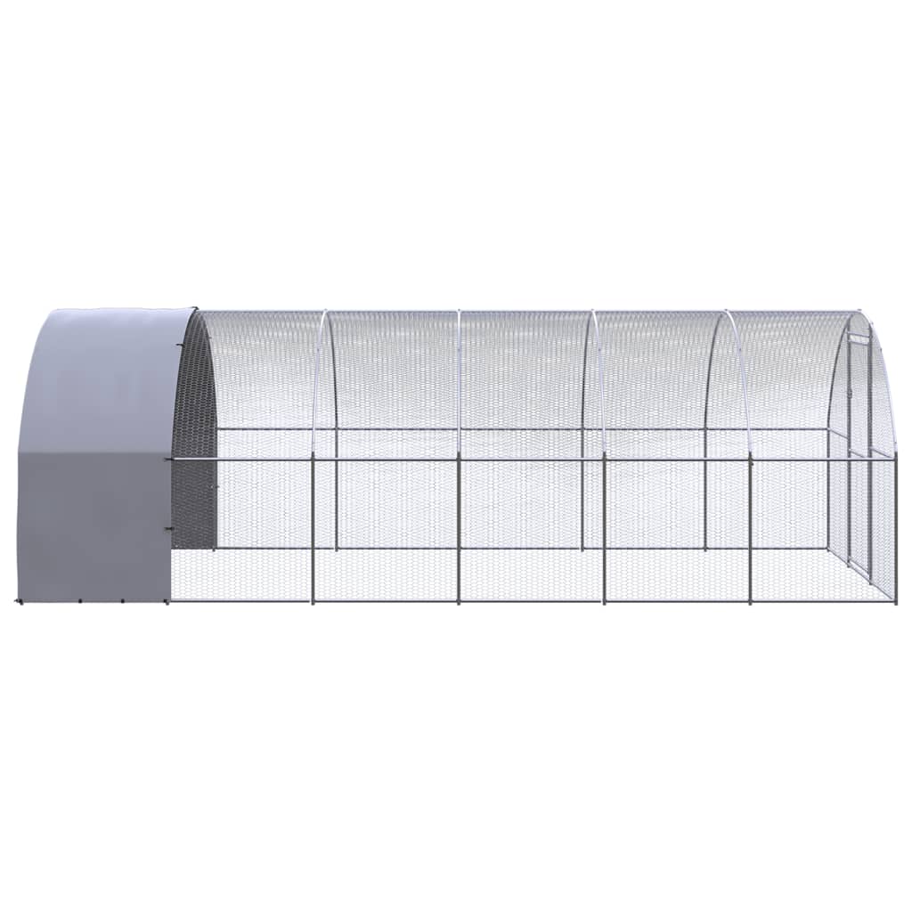 Vonkajší kurín 3x6x2 m pozinkovaná oceľ