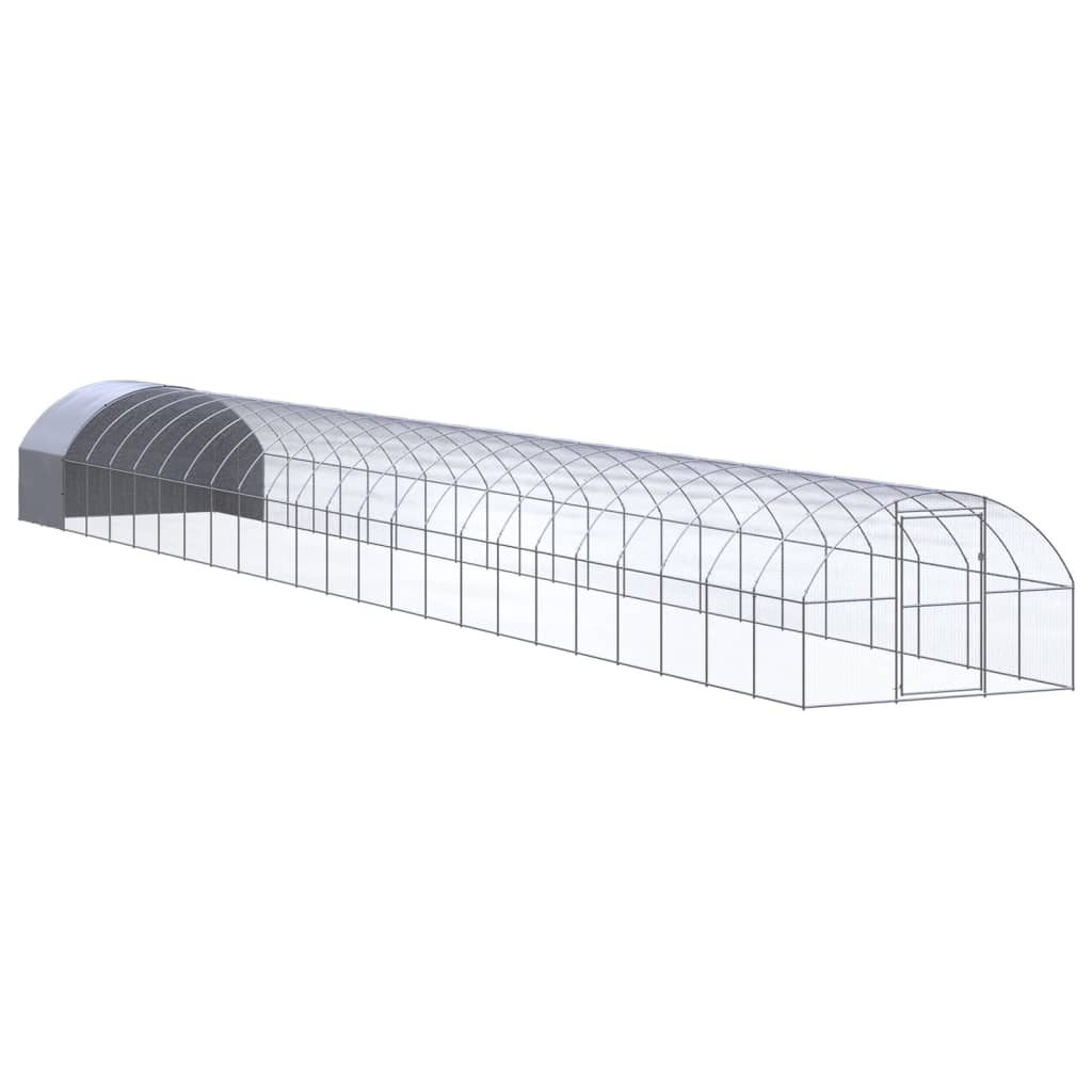 Vonkajší kurín 3x24x2 m pozinkovaná oceľ