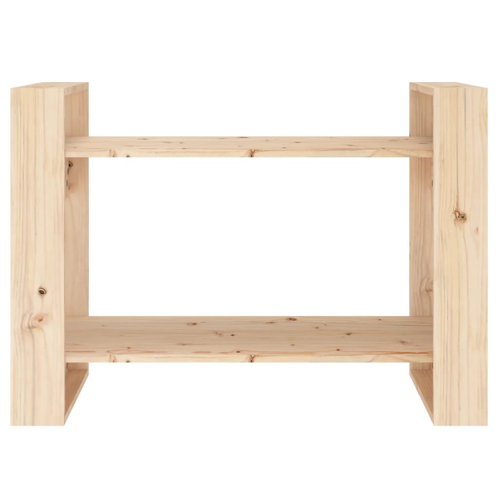 Knižnica/deliaca stena 80x35x56,5 cm masívna borovica