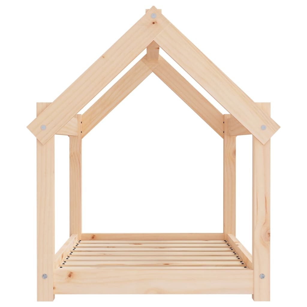 Posteľ pre psa 81x60x70 cm borovicový masív