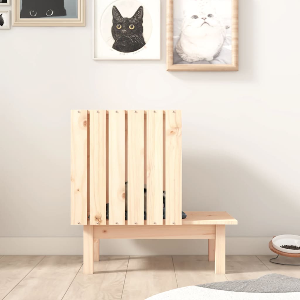 Mačací domček 60x36x60 cm borovicový masív
